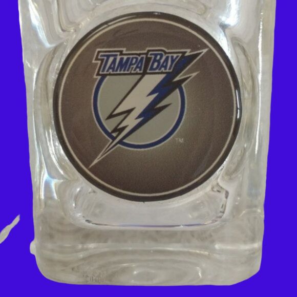Tampa Bay Lightning heavy shot glasses (total of 8) - Picture 2 of 15